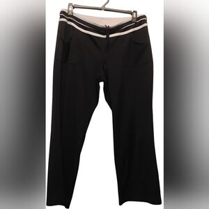 made for life Black Active Leggings with Subtle Logo